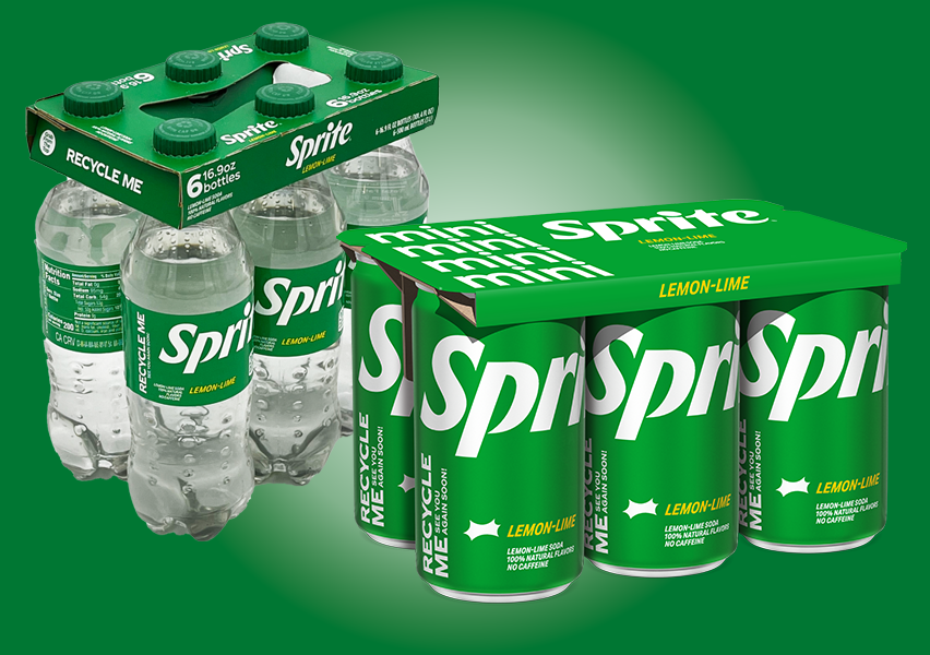 Sprite Cardboard Packaging